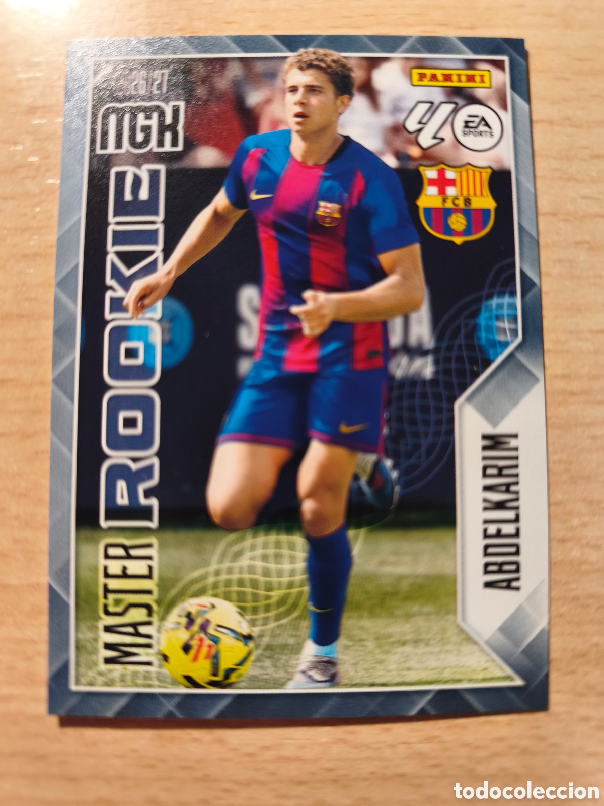 Figurine di Calcio: 406 HAMZA ABDELKARIM MASTER ROOKIE FC BARCELONA MEGACRACKS 2025 2026 MGK 25 26
