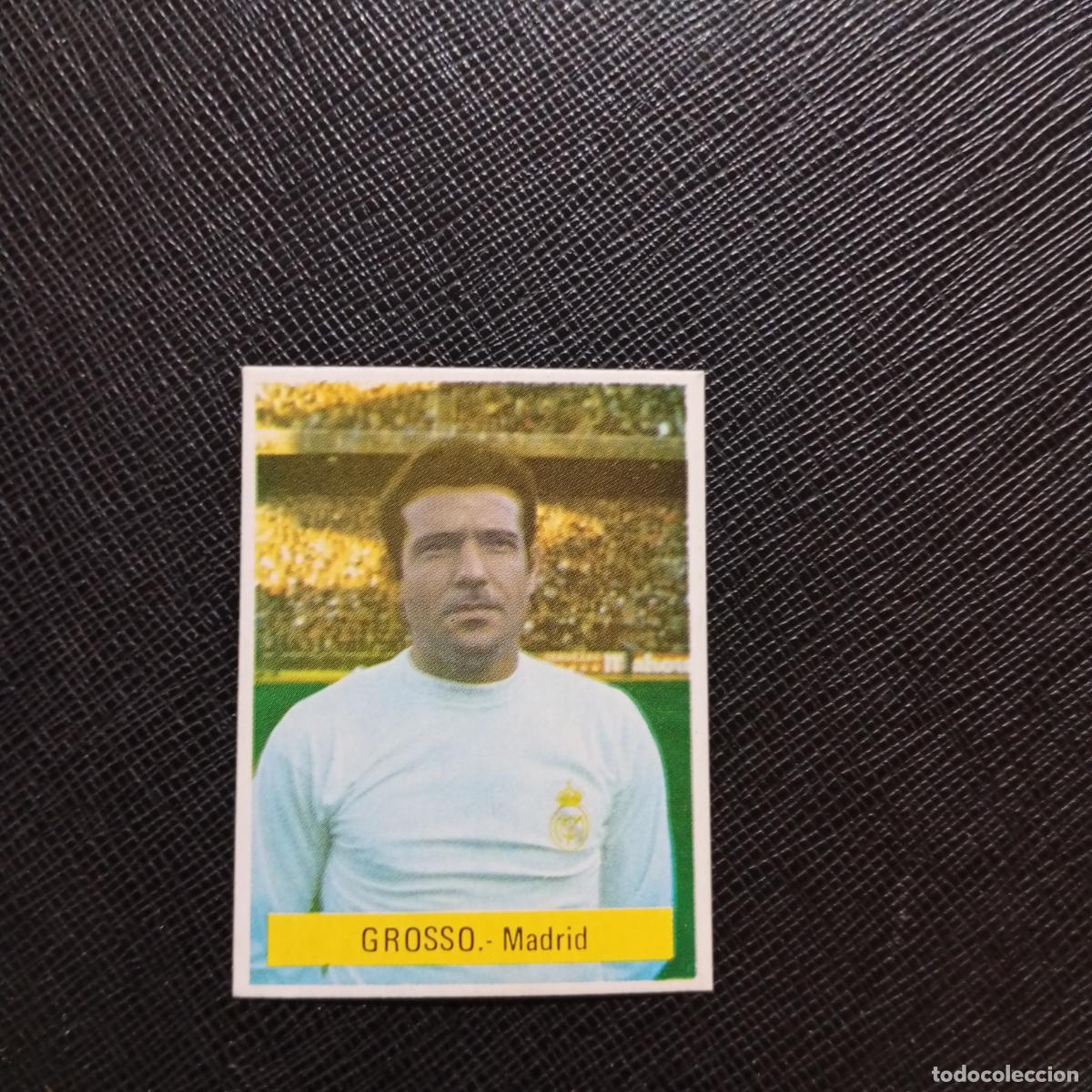 Cromos de f&uacute;tbol: GROSSO REAL MADRID FINI 1975 1976 CROMO FUTBOL LIGA 75 76 - SIN PEGAR - A70 PG136