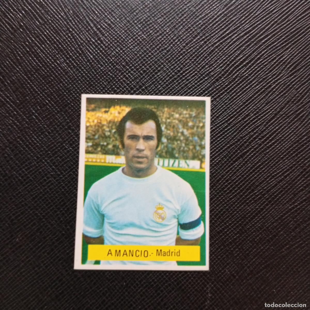 Cromos de f&uacute;tbol: AMANCIO REAL MADRID FINI 1975 1976 CROMO FUTBOL LIGA 75 76 - SIN PEGAR - A70 PG136