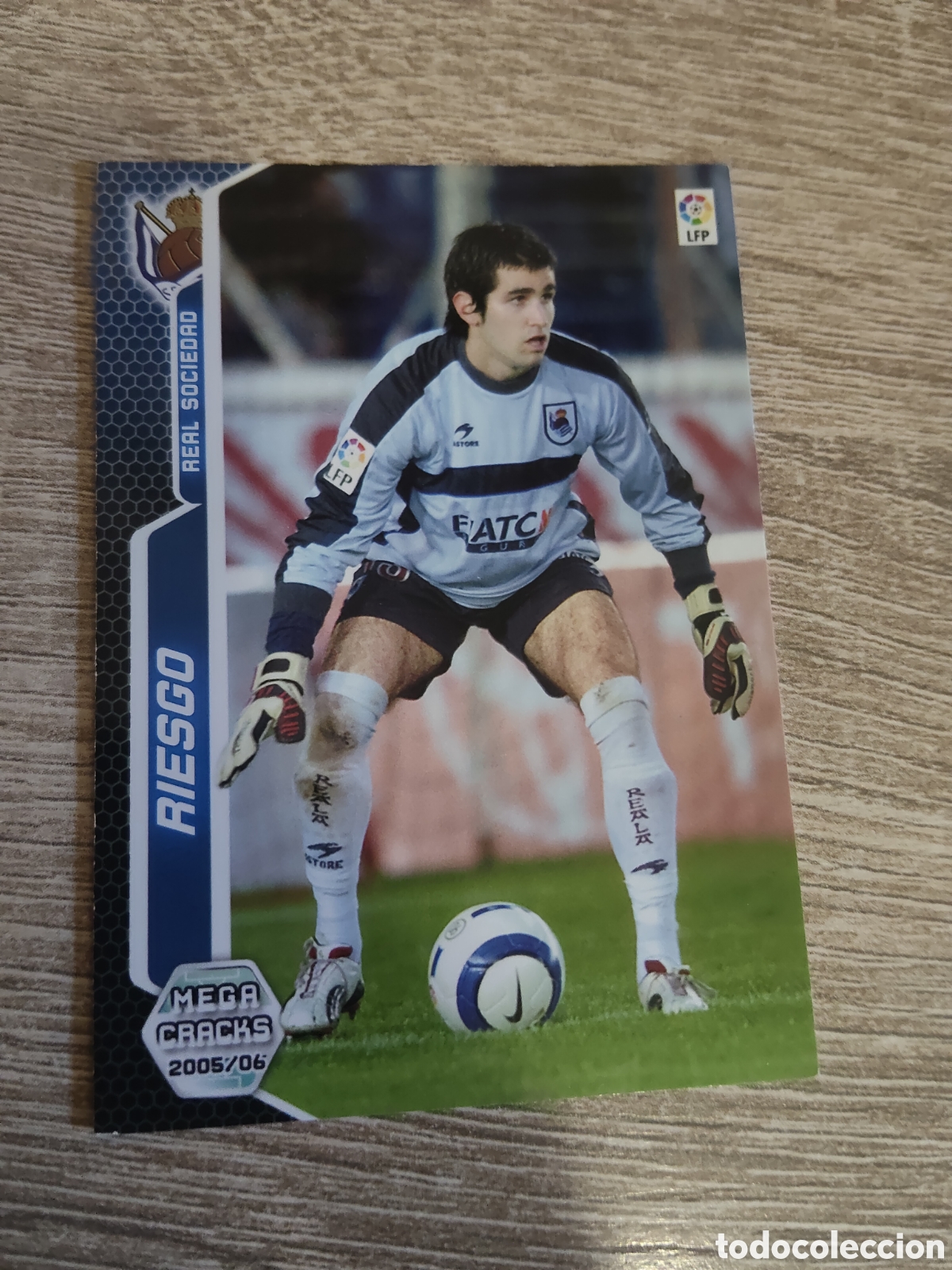 Cromos de f&uacute;tbol: Panini Megacracks 2005 2006 05 06 290 Riesgo Real Sociedad