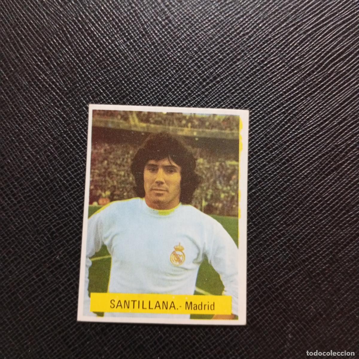 Cromos de f&uacute;tbol: SANTILLANA REAL MADRID FINI 1975 1976 CROMO FUTBOL LIGA 75 76 - SIN PEGAR - A70 PG136