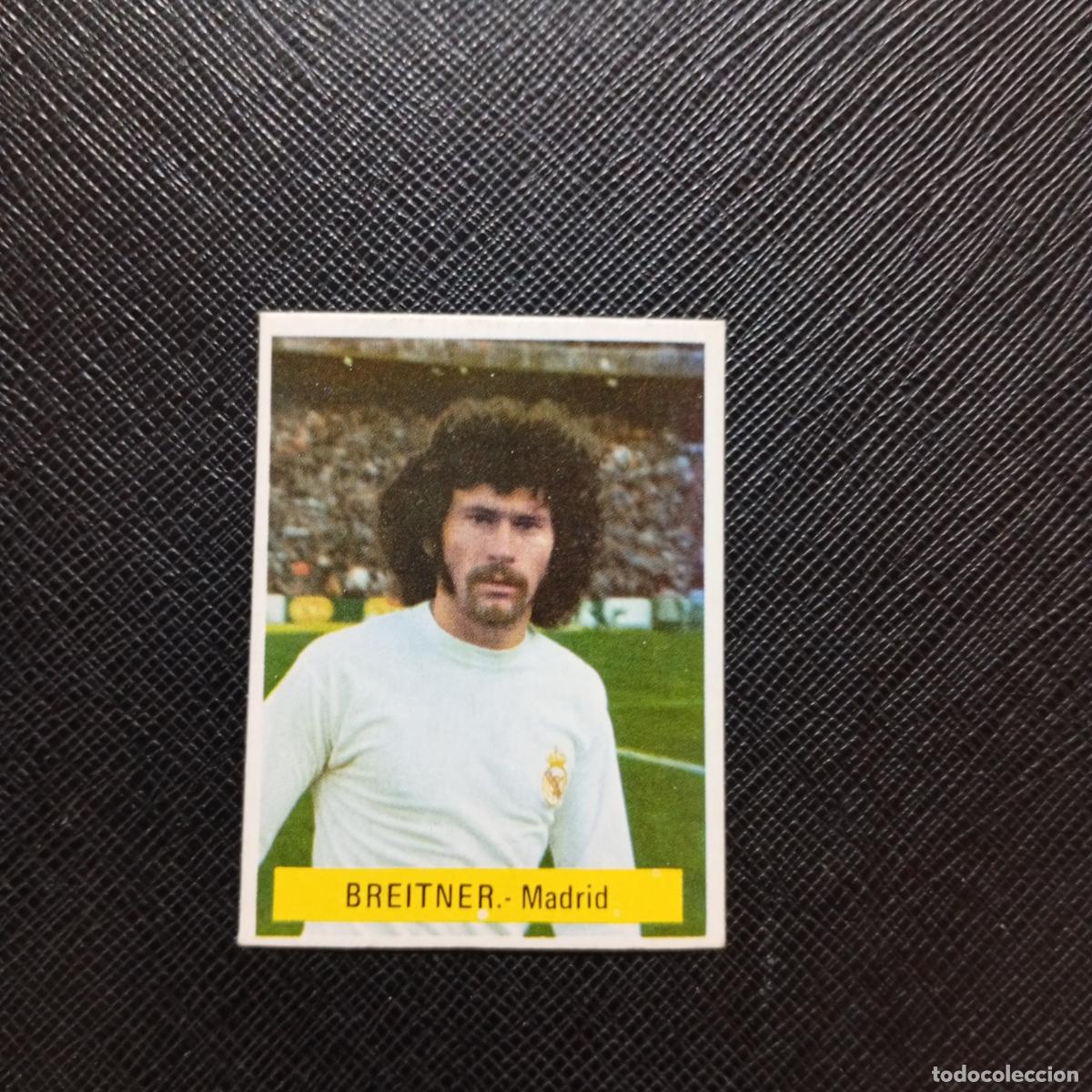 Cromos de f&uacute;tbol: BREITNER REAL MADRID FINI 1975 1976 CROMO FUTBOL LIGA 75 76 - SIN PEGAR - A70 PG136