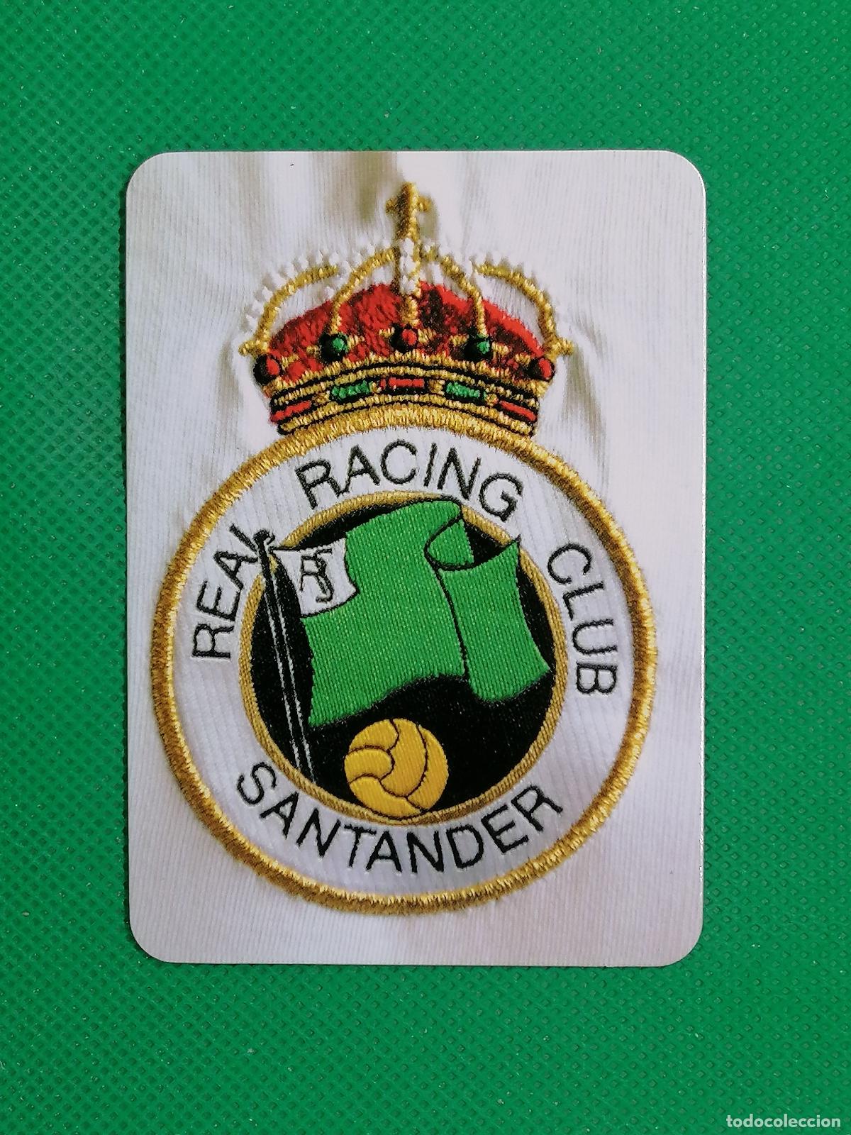 Cromos de f&uacute;tbol: 406 ESCUDO RACING SANTANDER ⚽ MUNDICROMO LAS FICHAS DE LA LIGA 05 06 2005 2006 ⚽