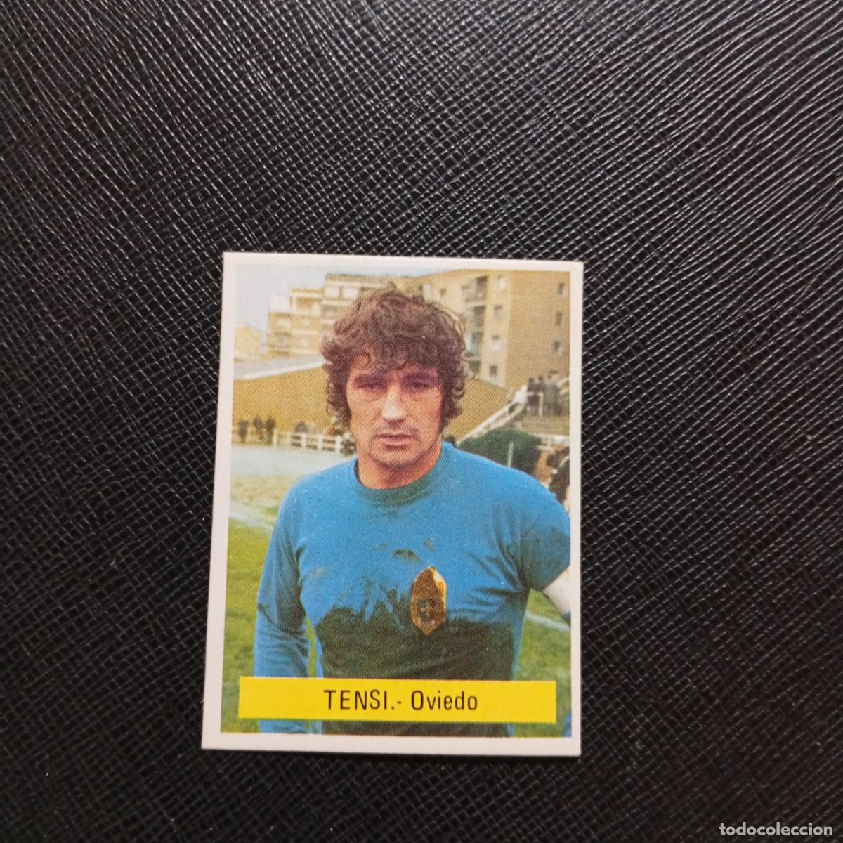 Cromos de f&uacute;tbol: TENSI OVIEDO FINI 1975 1976 CROMO FUTBOL LIGA 75 76 - SIN PEGAR - A70 PG136