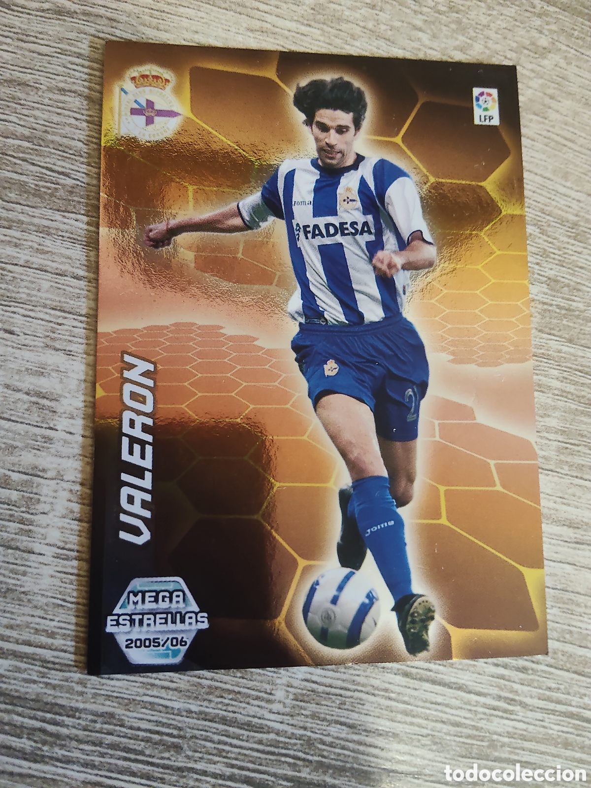 Cromos de f&uacute;tbol: Panini Megacracks 2005 2006 05 06 388 Valeron Deportivo de la Coru&ntilde;a