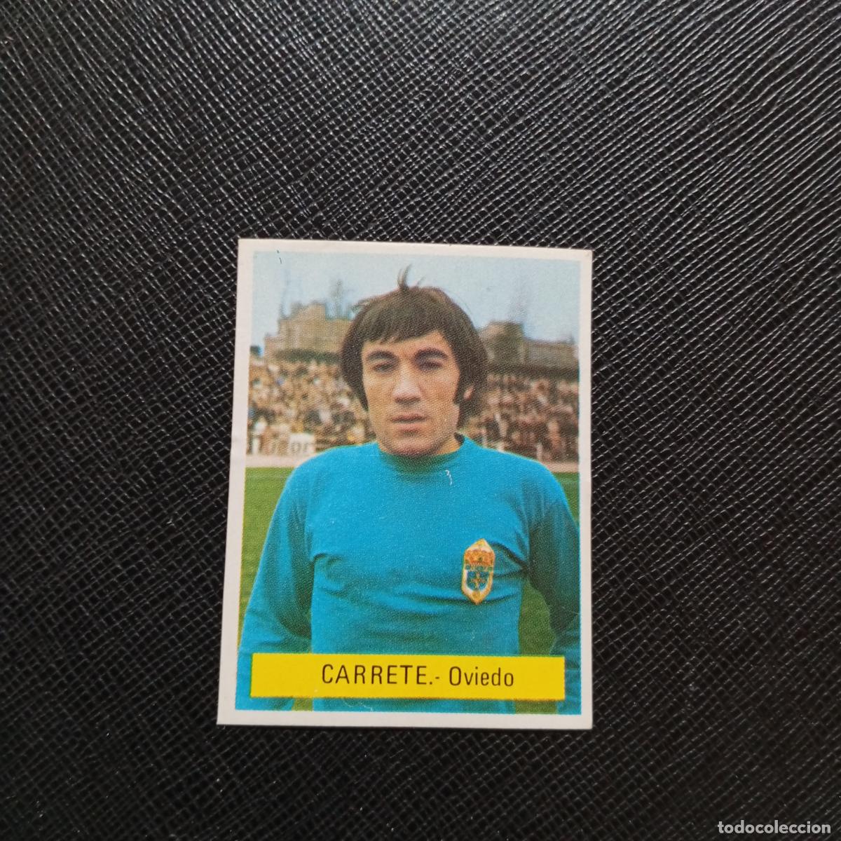 Cromos de f&uacute;tbol: CARRETE OVIEDO FINI 1975 1976 CROMO FUTBOL LIGA 75 76 - SIN PEGAR - A70 PG136