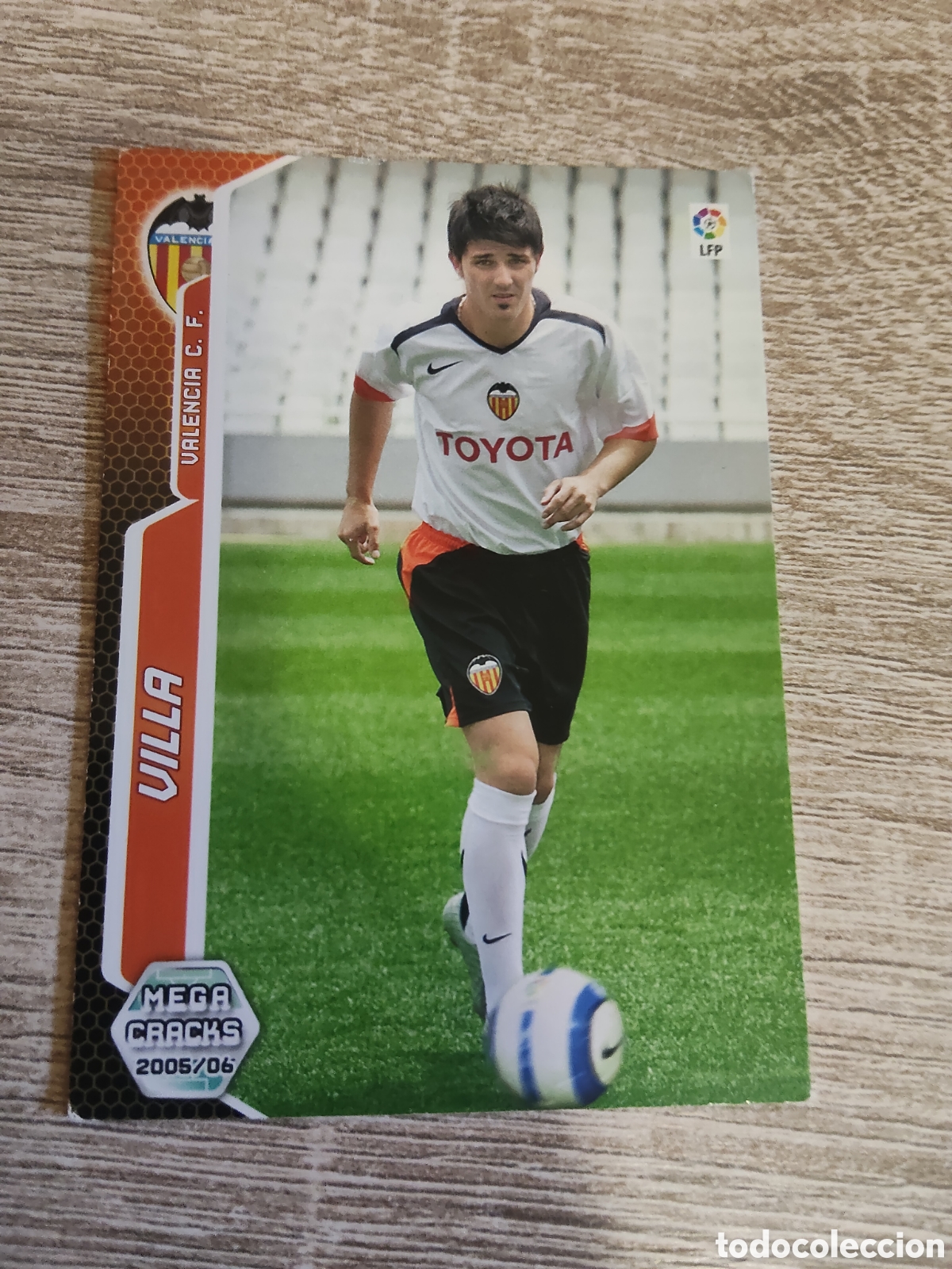 Cromos de f&uacute;tbol: Panini Megacracks 2005 2006 05 06 451 Villa Valencia