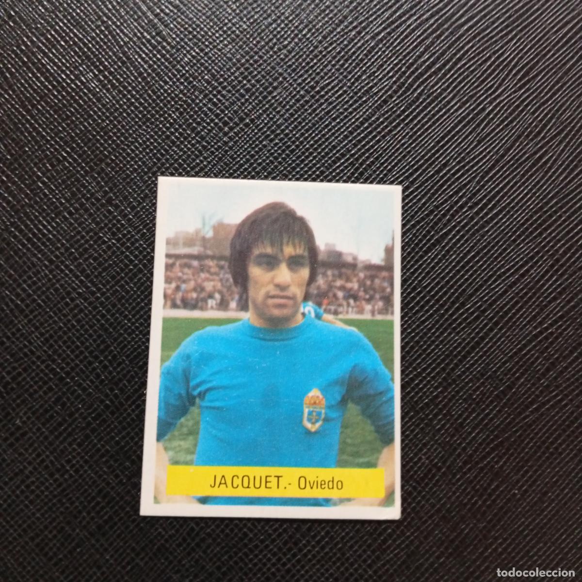 Cromos de f&uacute;tbol: JACQUET OVIEDO FINI 1975 1976 CROMO FUTBOL LIGA 75 76 - SIN PEGAR - A70 PG136