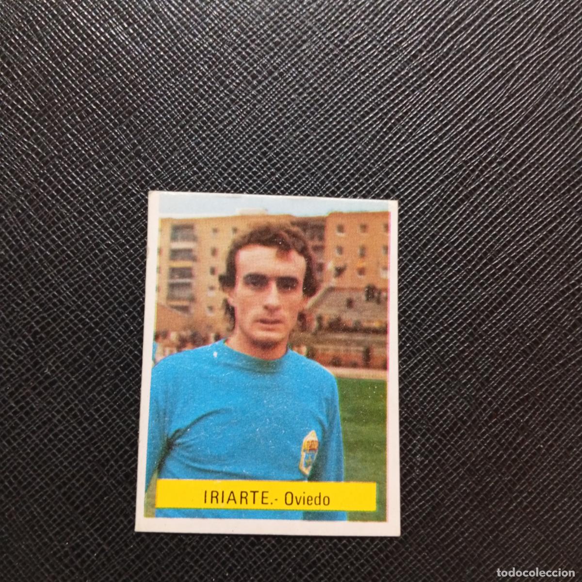 Cromos de f&uacute;tbol: IRIARTE OVIEDO FINI 1975 1976 CROMO FUTBOL LIGA 75 76 - SIN PEGAR - A70 PG136