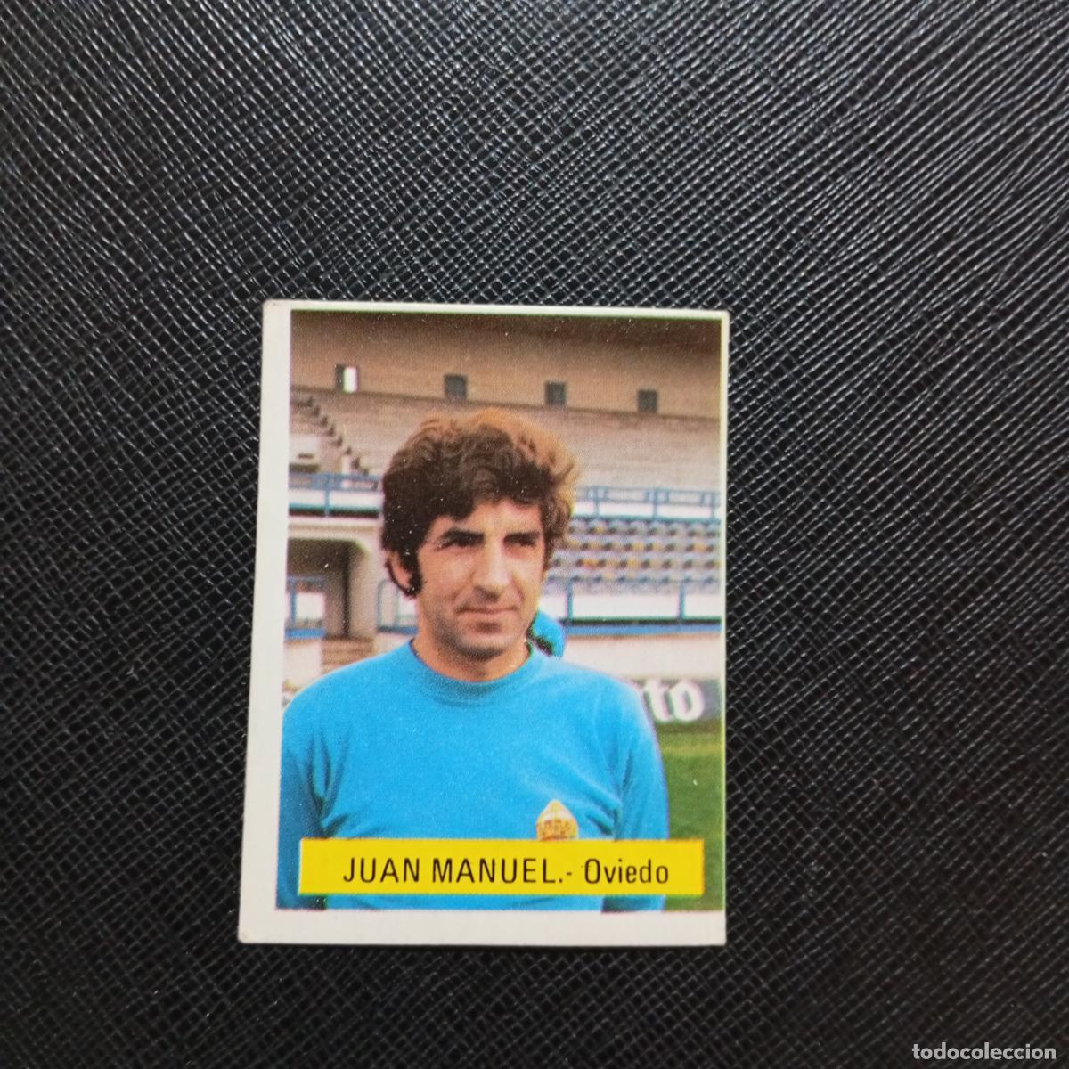 Cromos de f&uacute;tbol: JUAN MANUEL OVIEDO FINI 1975 1976 CROMO FUTBOL LIGA 75 76 - SIN PEGAR - A70 PG145