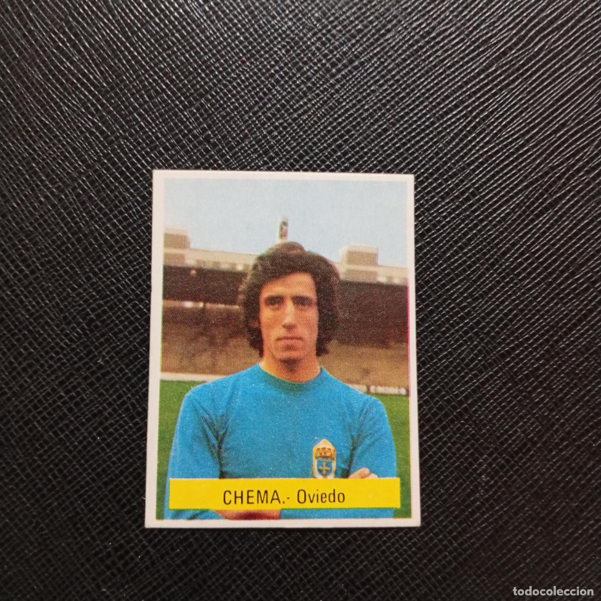 Cromos de f&uacute;tbol: CHEMA OVIEDO FINI 1975 1976 CROMO FUTBOL LIGA 75 76 - SIN PEGAR - A70 PG145