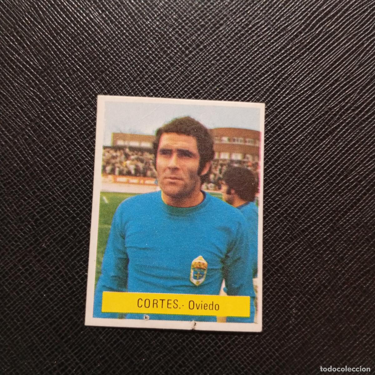 Cromos de f&uacute;tbol: CORTES OVIEDO FINI 1975 1976 CROMO FUTBOL LIGA 75 76 - SIN PEGAR - A70 PG145
