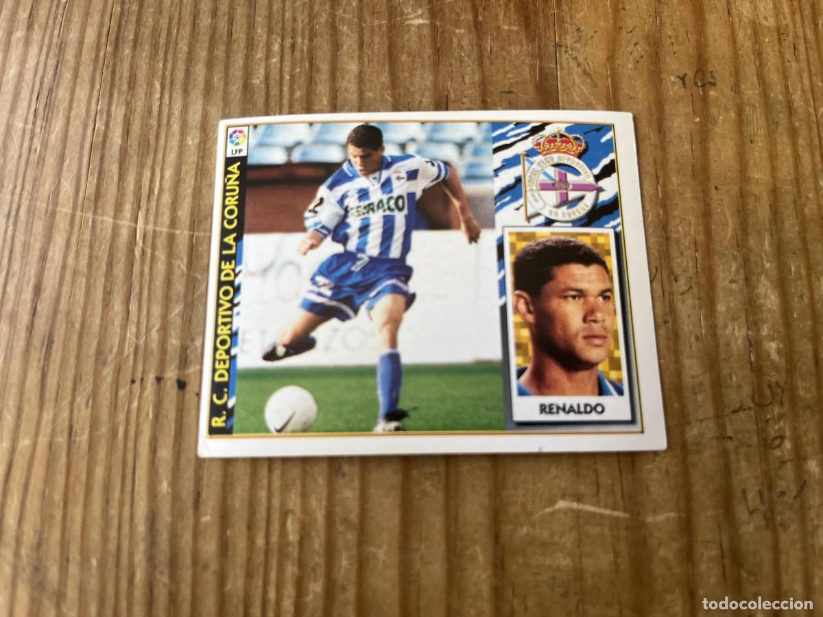 Cromos de f&uacute;tbol: CROMO SIN PEGAR NUNCA PEGADO ALBUM LIGA ESTE 97 98 1997 1998 DEPORTIVO CORU&Ntilde;A RENALDO