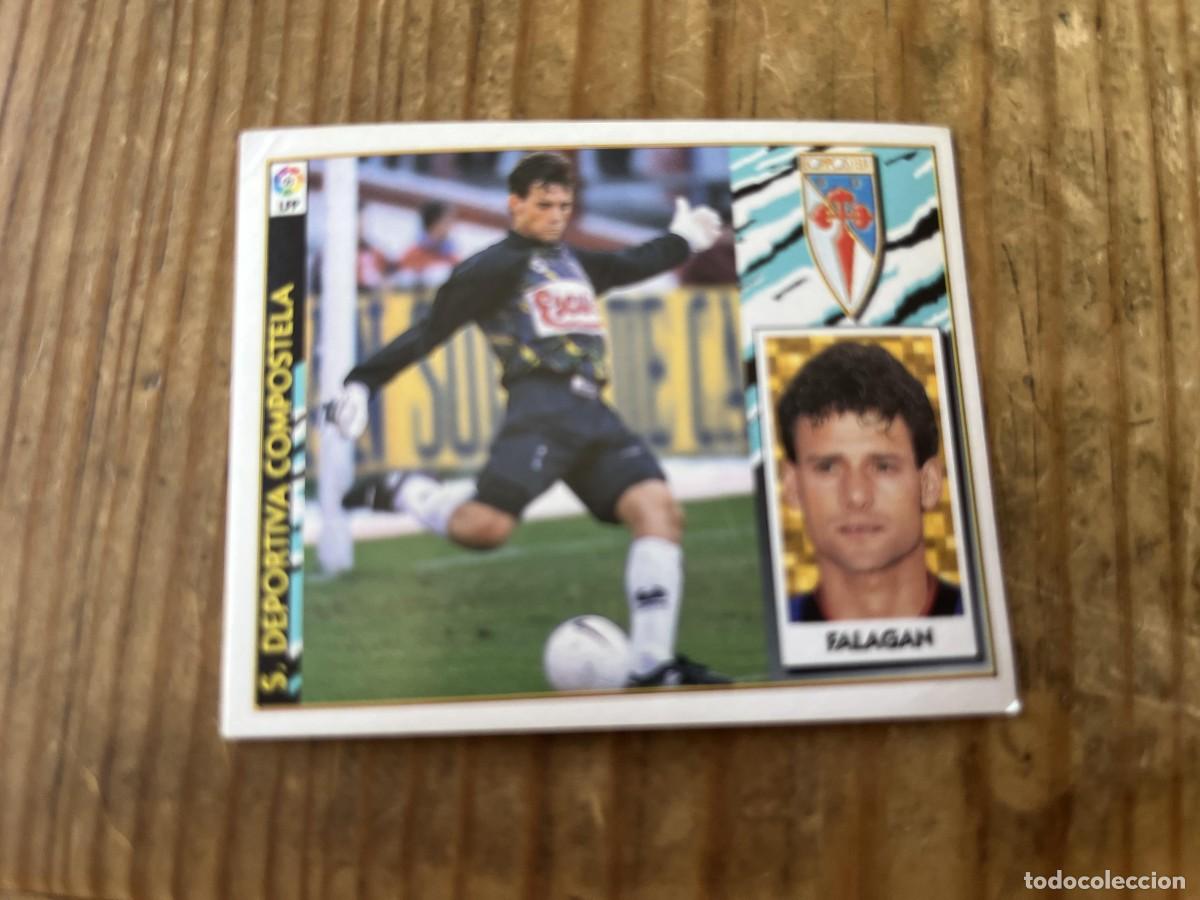 Cromos de f&uacute;tbol: CROMO SIN PEGAR NUNCA PEGADO ALBUM LIGA ESTE 97 98 1997 1998 COMPOSTELA FALAGAN