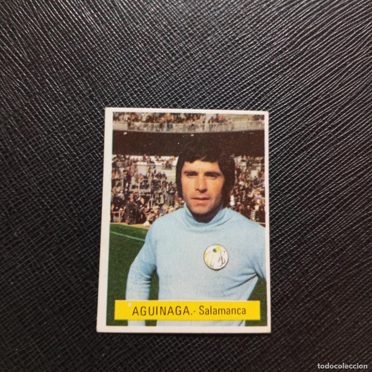 Cromos de f&uacute;tbol: AGUINAGA SALAMANCA FINI 1975 1976 CROMO FUTBOL LIGA 75 76 - SIN PEGAR - A70 PG145