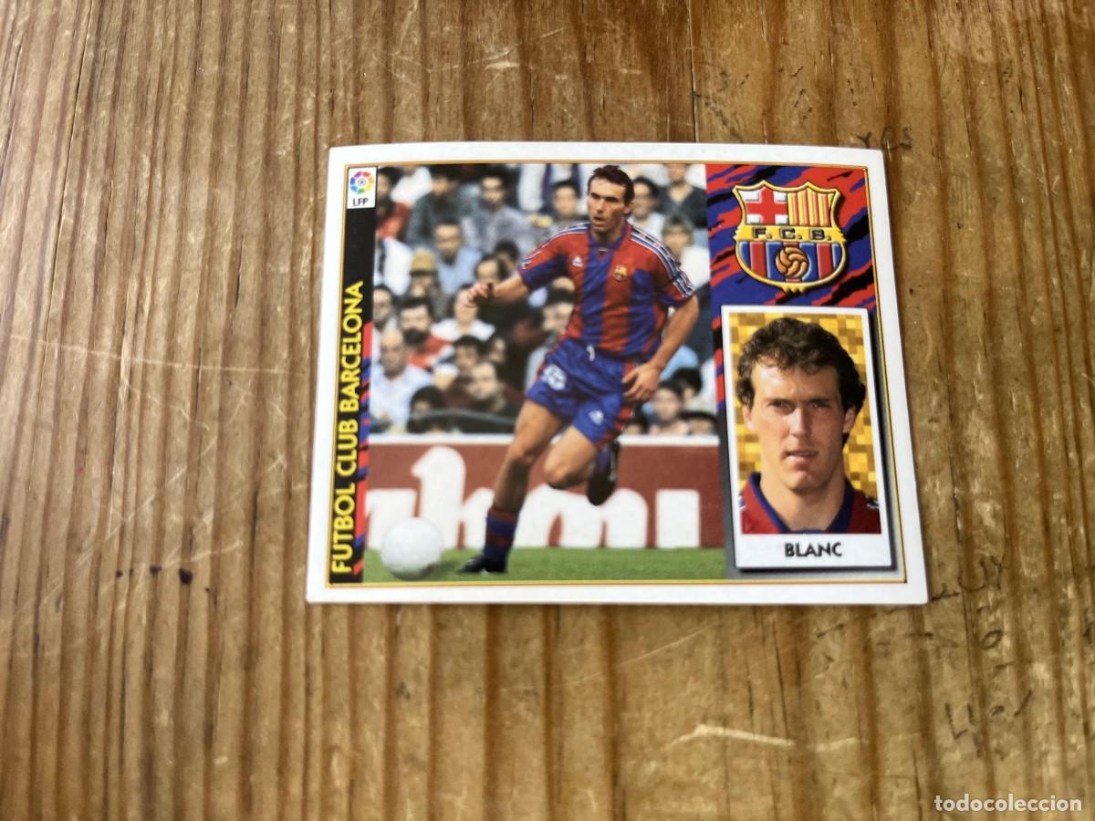 Cromos de f&uacute;tbol: CROMO SIN PEGAR NUNCA PEGADO ALBUM LIGA ESTE 97 98 1997 1998 BARCELONA BLANC