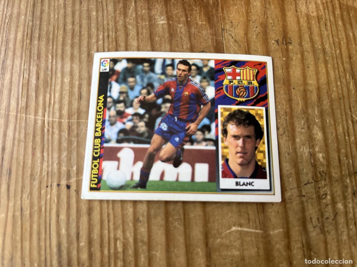 Cromos de f&uacute;tbol: CROMO SIN PEGAR NUNCA PEGADO ALBUM LIGA ESTE 97 98 1997 1998 BARCELONA BLANC