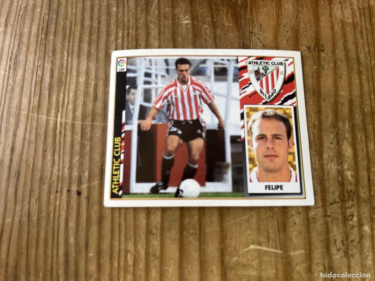 Fu&szlig;ball-Sticker: CROMO SIN PEGAR NUNCA PEGADO ALBUM LIGA ESTE 97 98 1997 1998 ATHLETIC BILBAO FELIPE