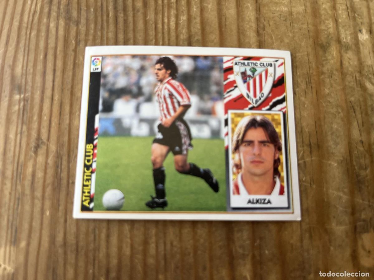Fu&szlig;ball-Sticker: CROMO SIN PEGAR NUNCA PEGADO ALBUM LIGA ESTE 97 98 1997 1998 ATHLETIC BILBAO ALKIZA