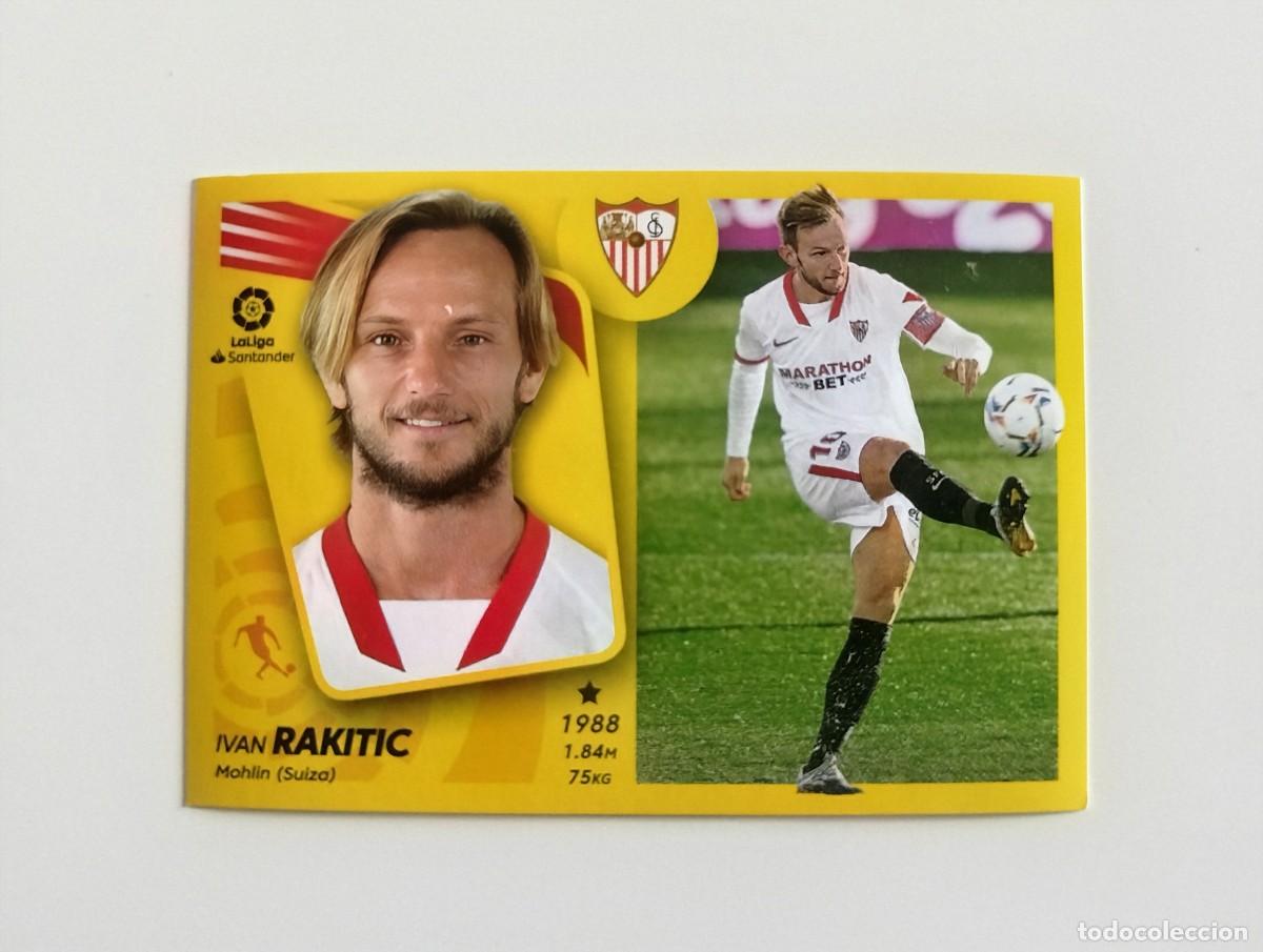 Fu&szlig;ball-Sticker: Rakitic 15 SIN PEGAR NUNCA PEGADO Sevilla FC Liga Ediciones Este 21 22 / 2021 2022