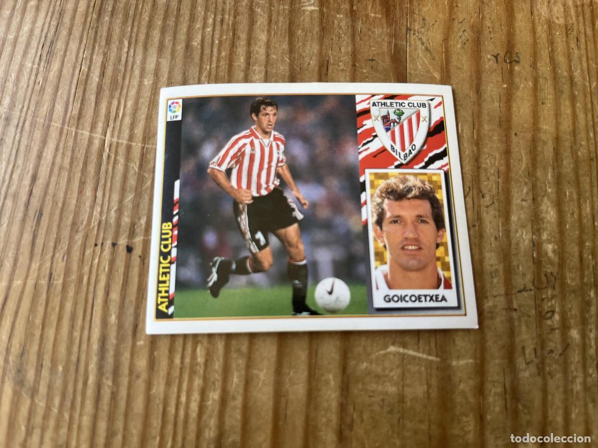 Fu&szlig;ball-Sticker: CROMO SIN PEGAR NUNCA PEGADO ALBUM LIGA ESTE 97 98 1997 1998 ATHLETIC BILBAO GOICOETXEA