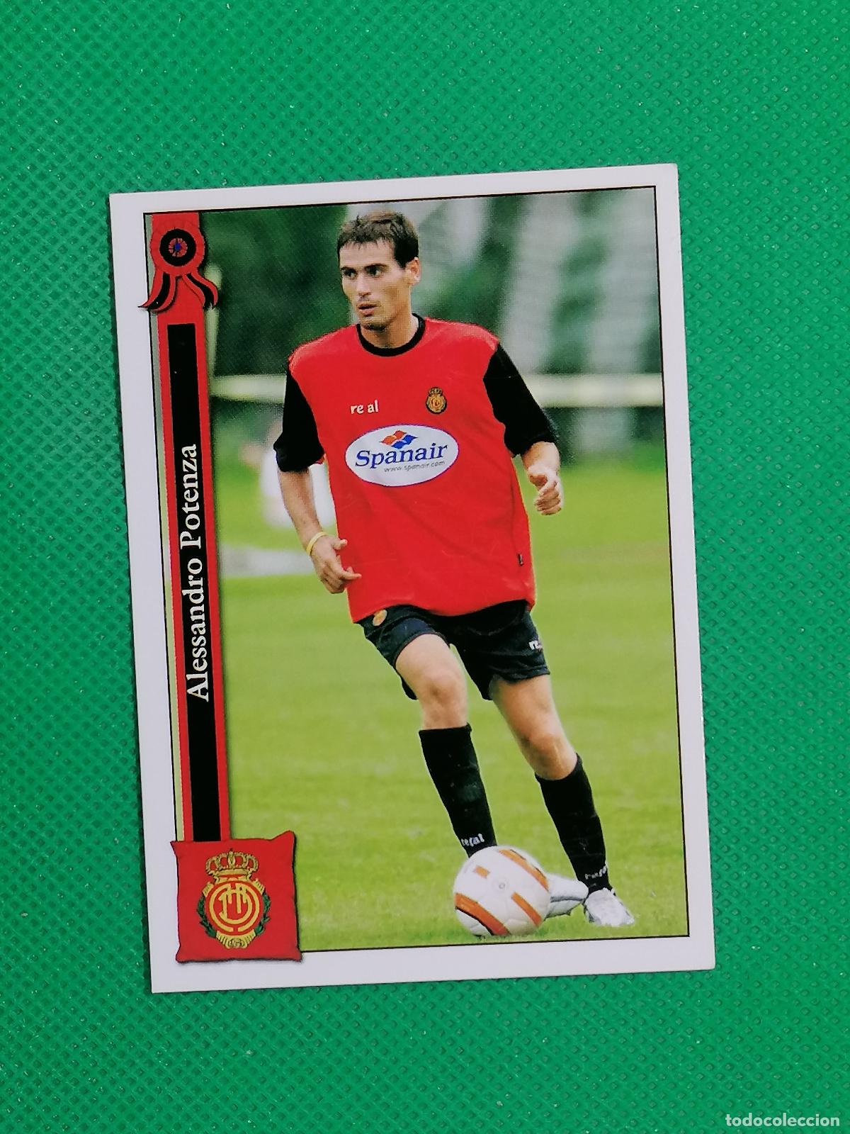 Cromos de f&uacute;tbol: 444 POTENZA MALLORCA ⚽ MUNDICROMO LAS FICHAS DE LA LIGA 05 06 2005 2006 ⚽