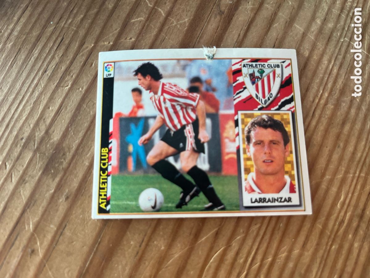 Cromos de f&uacute;tbol: CROMO SIN PEGAR NUNCA PEGADO ALBUM LIGA ESTE 97 98 1997 1998 ATHLETIC BILBAO LARRAINZAR