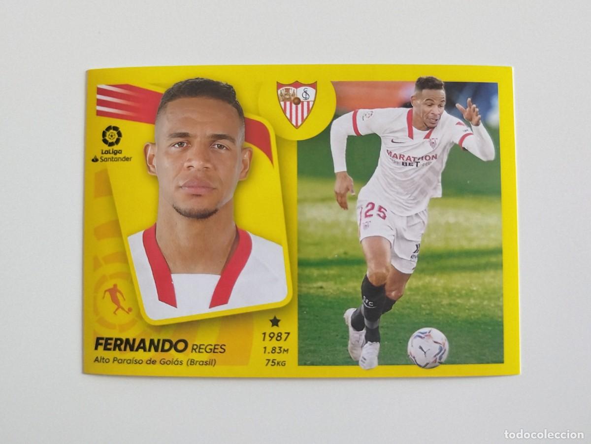 Cromos de f&uacute;tbol: Fernando 13 SIN PEGAR NUNCA PEGADO Sevilla FC Liga Ediciones Este 21 22 / 2021 2022