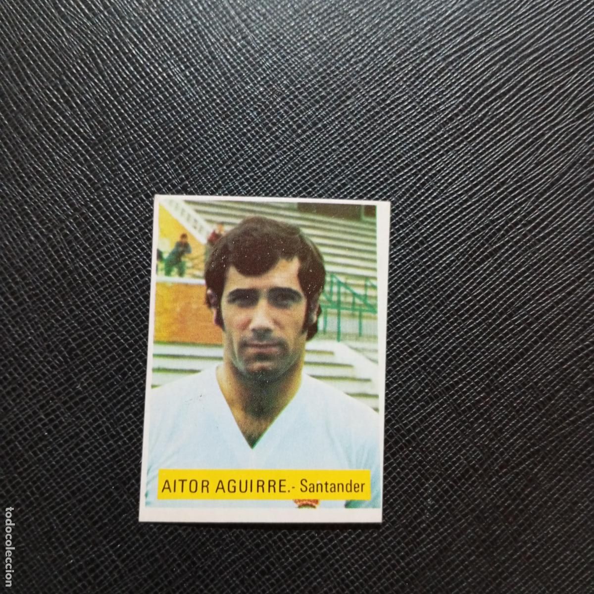 Cromos de f&uacute;tbol: AITOR AGUIRRE RACING FINI 1975 1976 CROMO FUTBOL LIGA 75 76 - SIN PEGAR - A70 PG163