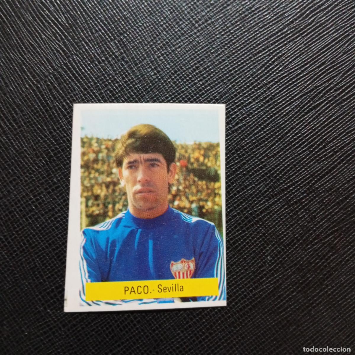 Cromos de f&uacute;tbol: PACO SEVILLA FINI 1975 1976 CROMO FUTBOL LIGA 75 76 - SIN PEGAR - A70 PG424