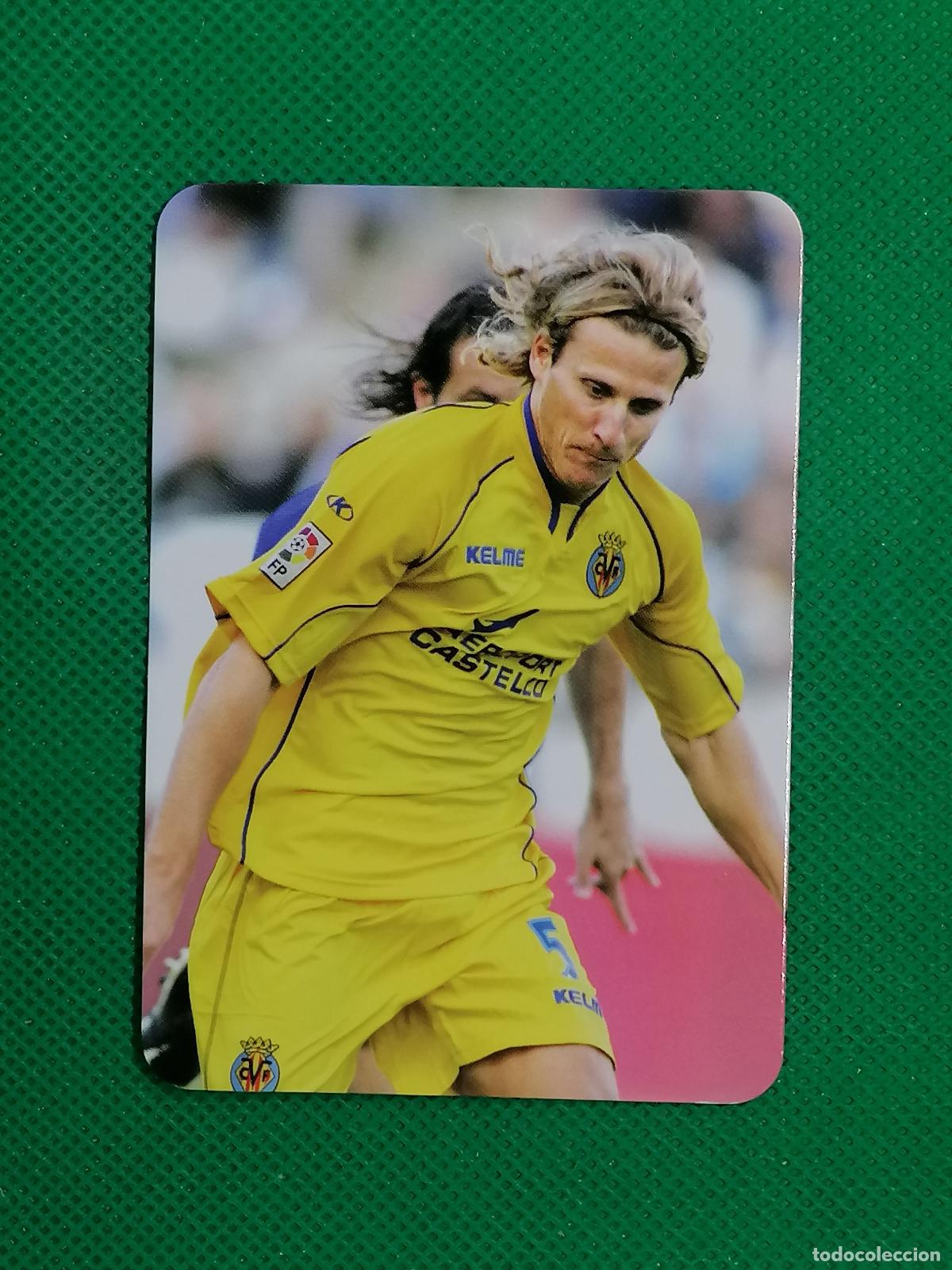 Cromos de f&uacute;tbol: 542 FORLAN VILLARREAL PICHICHI 2005 ⚽ MUNDICROMO LAS FICHAS DE LA LIGA 05 06 2005 2006 ⚽