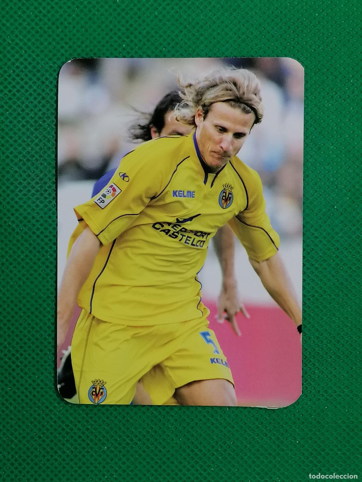 Cromos de f&uacute;tbol: 542 FORLAN VILLARREAL PICHICHI 2005 ⚽ MUNDICROMO LAS FICHAS DE LA LIGA 05 06 2005 2006 ⚽