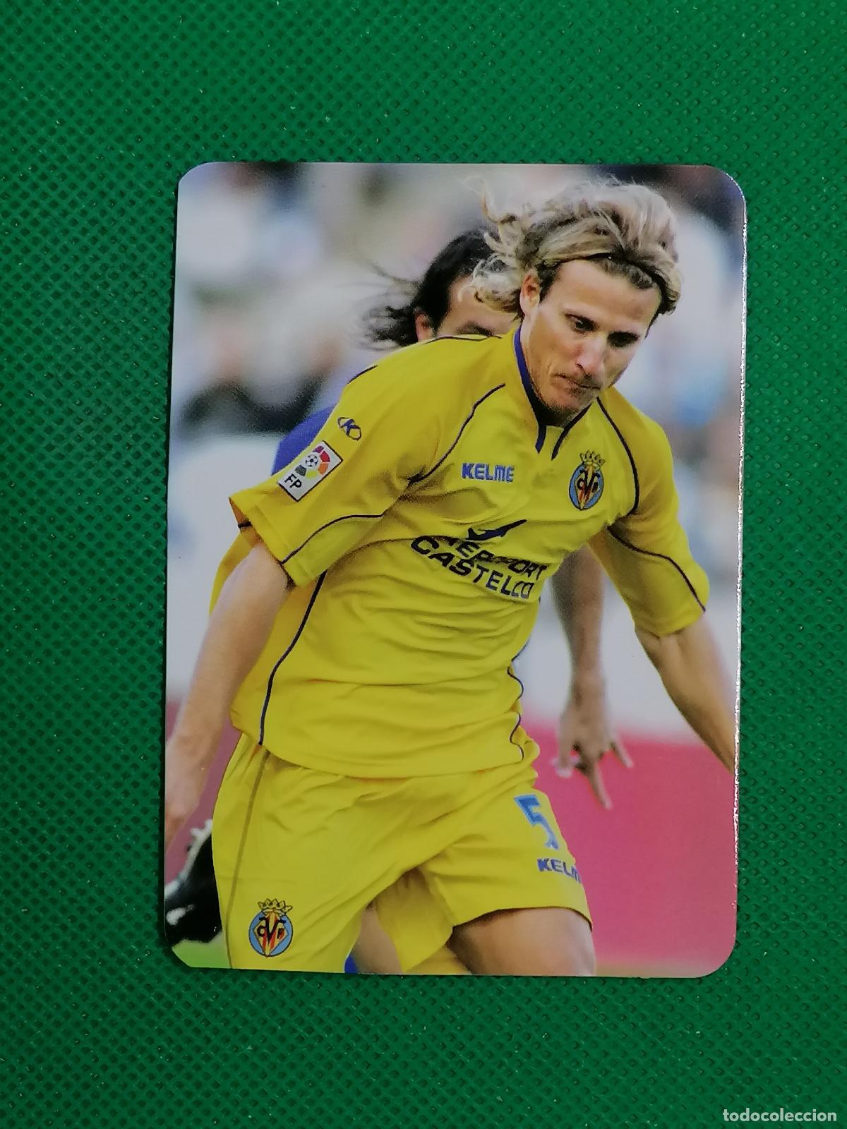 Cromos de f&uacute;tbol: 542 FORLAN VILLARREAL PICHICHI 2005 ⚽ MUNDICROMO LAS FICHAS DE LA LIGA 05 06 2005 2006 ⚽