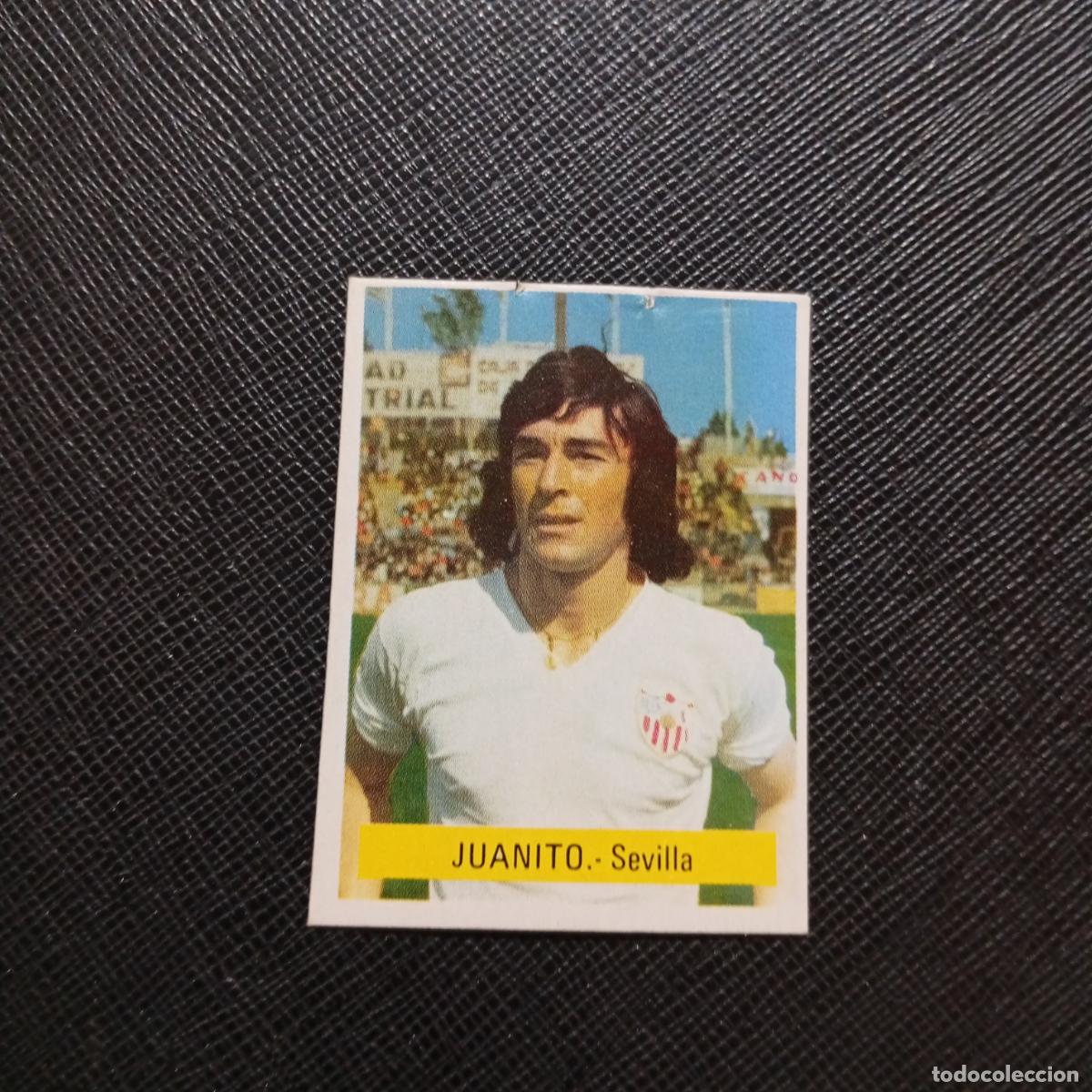 Cromos de f&uacute;tbol: JUANITO SEVILLA FINI 1975 1976 CROMO FUTBOL LIGA 75 76 - SIN PEGAR - A70 PG172