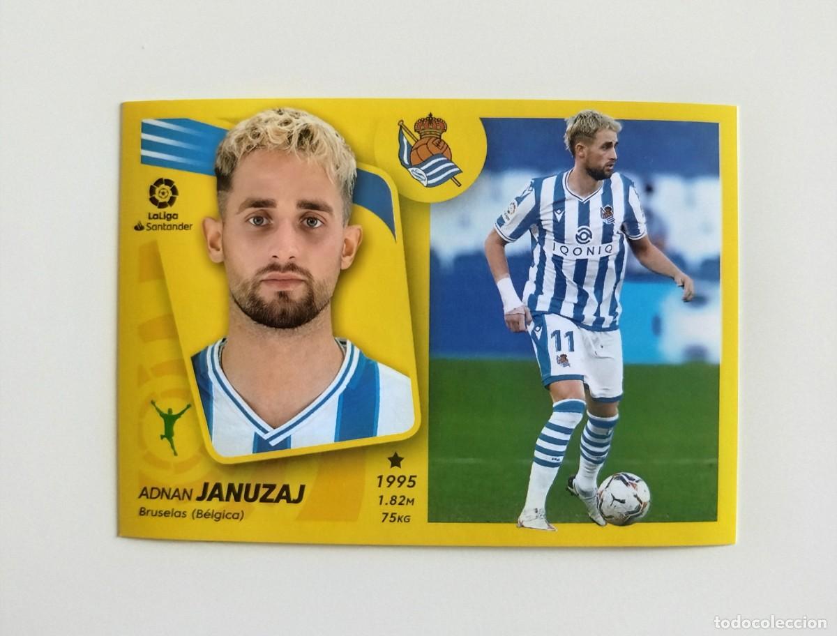 Cromos de f&uacute;tbol: Januzaj 19A SIN PEGAR NUNCA PEGADO Real Sociedad CF Liga Ediciones Este 21 22 / 2021 2022