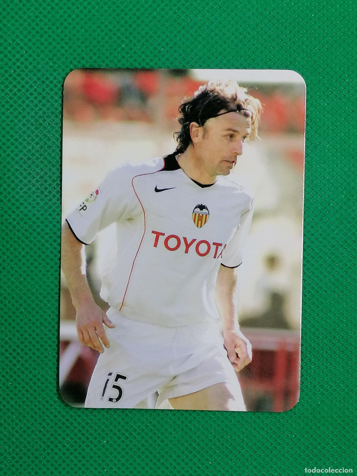 Cromos de f&uacute;tbol: 545 CARBONI VALENCIA MARATONIANO 2005 ⚽ MUNDICROMO LAS FICHAS DE LA LIGA 05 06 2005 2006 ⚽