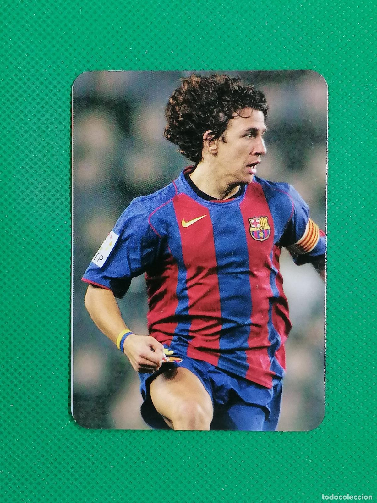 Cromos de f&uacute;tbol: 546 PUYOL BARCELONA EL + EXPEDITIVO 2005 ⚽ MUNDICROMO LAS FICHAS DE LA LIGA 05 06 2005 2006 ⚽
