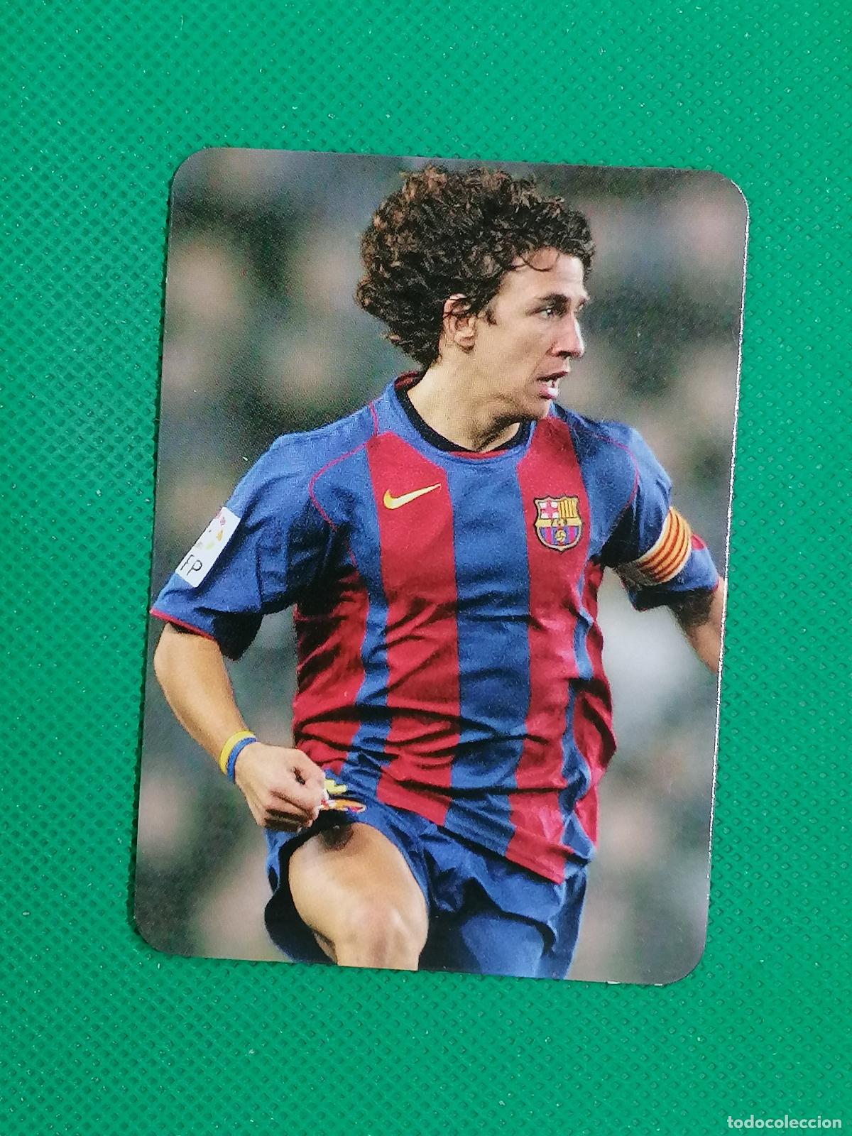 Cromos de f&uacute;tbol: 546 PUYOL BARCELONA EL + EXPEDITIVO 2005 ⚽ MUNDICROMO LAS FICHAS DE LA LIGA 05 06 2005 2006 ⚽