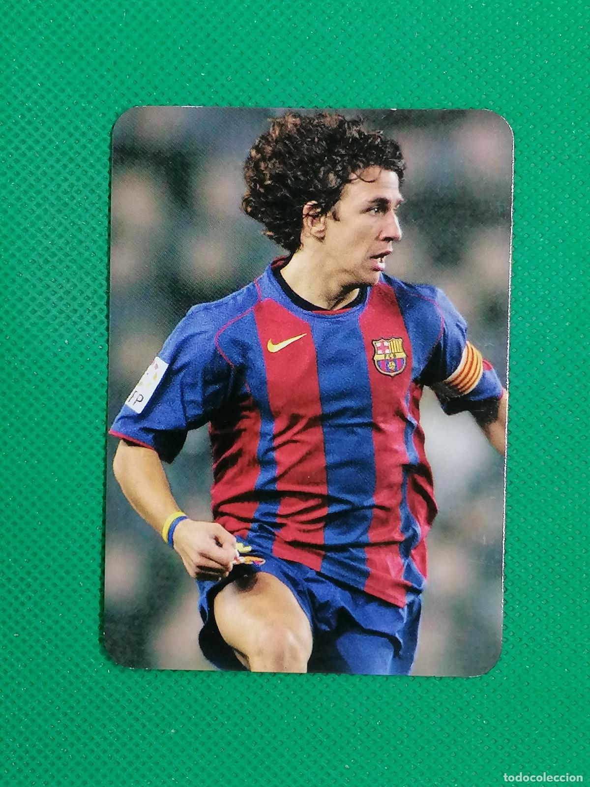 Cromos de f&uacute;tbol: 546 PUYOL BARCELONA EL + EXPEDITIVO 2005 ⚽ MUNDICROMO LAS FICHAS DE LA LIGA 05 06 2005 2006 ⚽