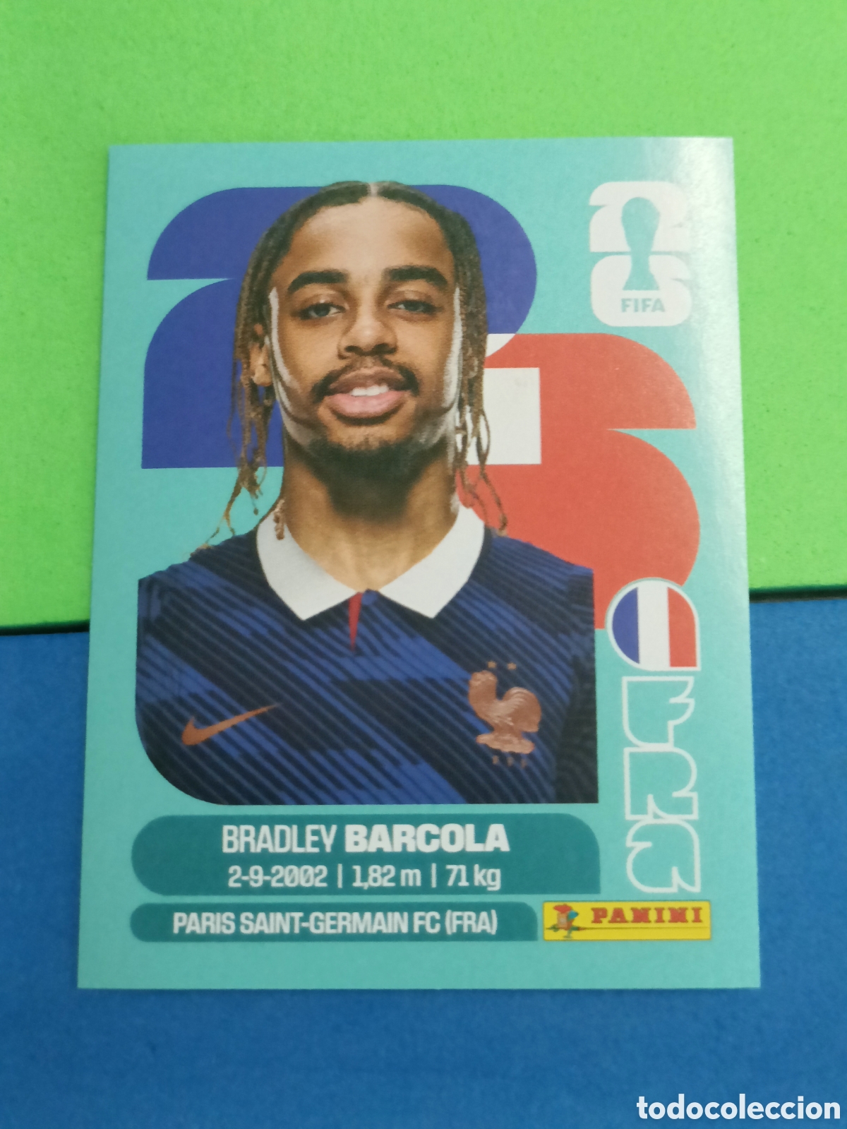 Cromos de f&uacute;tbol: Panini Mundial Fifa World cup 2026 26 sticker - FRA 16 Barcola