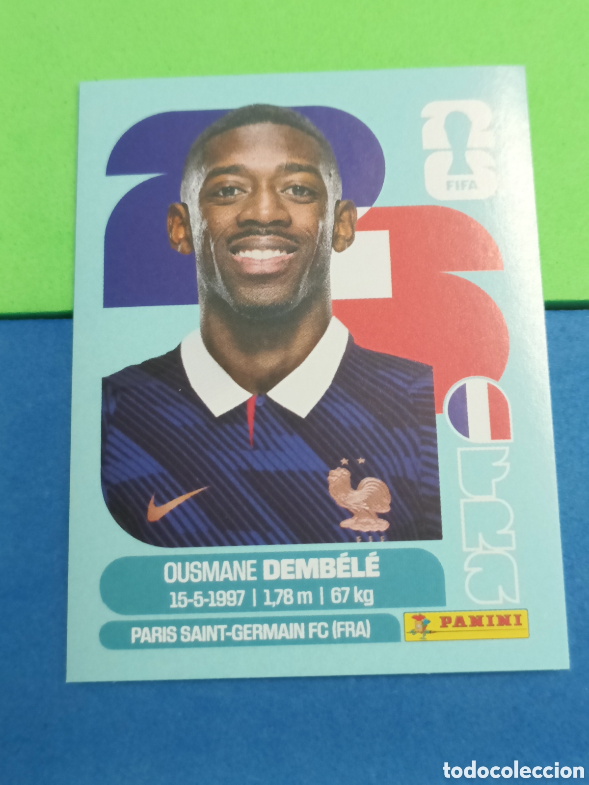 Cromos de f&uacute;tbol: Panini Mundial Fifa World cup 2026 26 sticker - FRA 15 Dembele