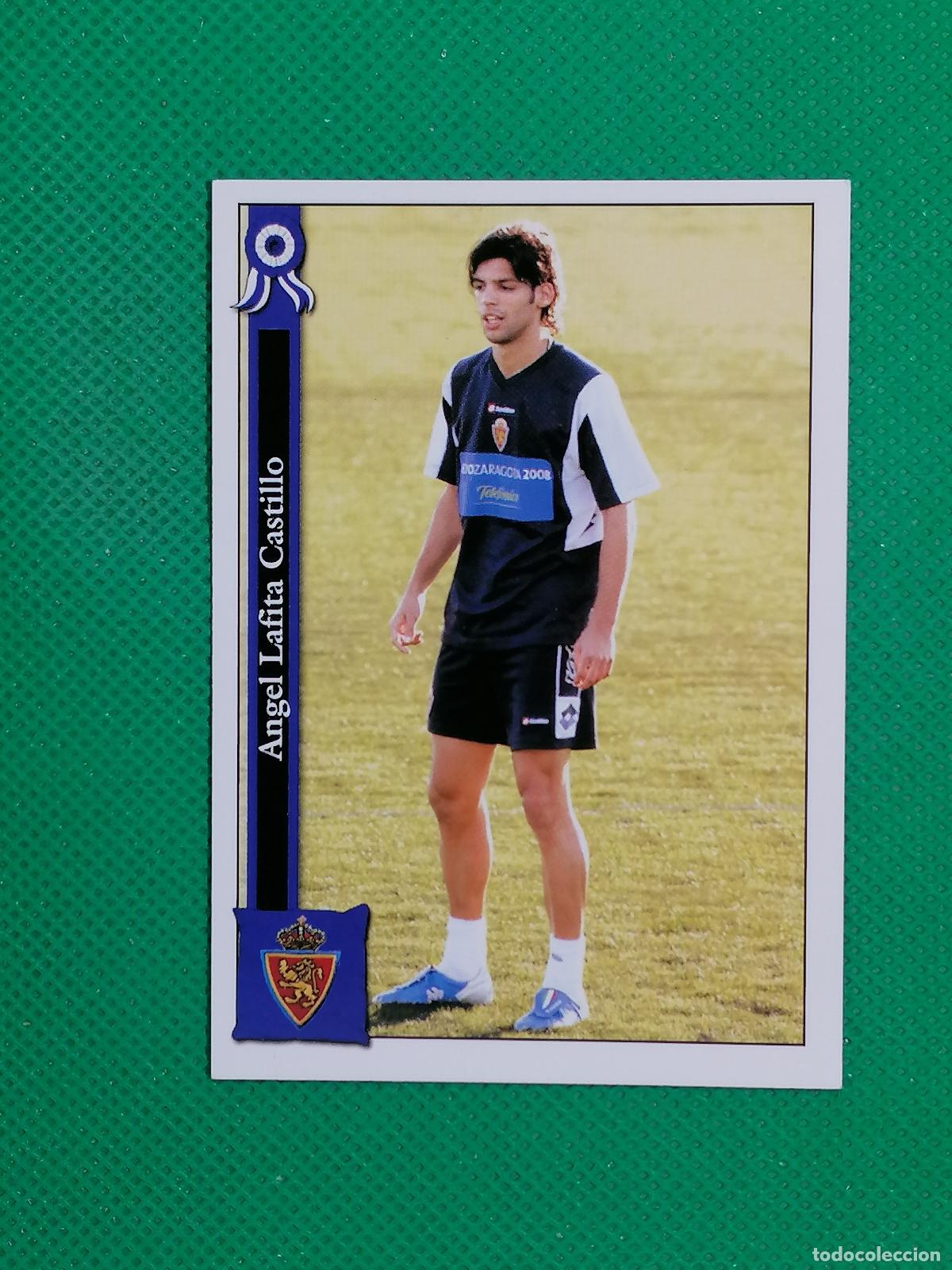 Cromos de f&uacute;tbol: 642 LAFITA ZARAGOZA ⚽ MUNDICROMO LAS FICHAS DE LA LIGA 05 06 2005 2006 ⚽