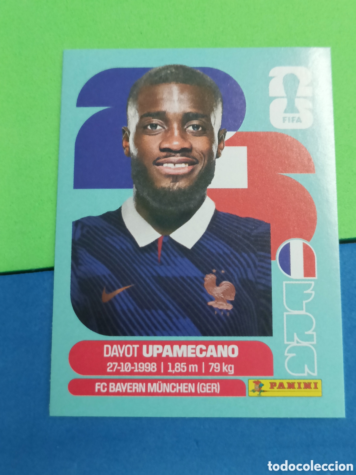 Cromos de f&uacute;tbol: Panini Mundial Fifa World cup 2026 26 sticker - FRA 7 Upamecano
