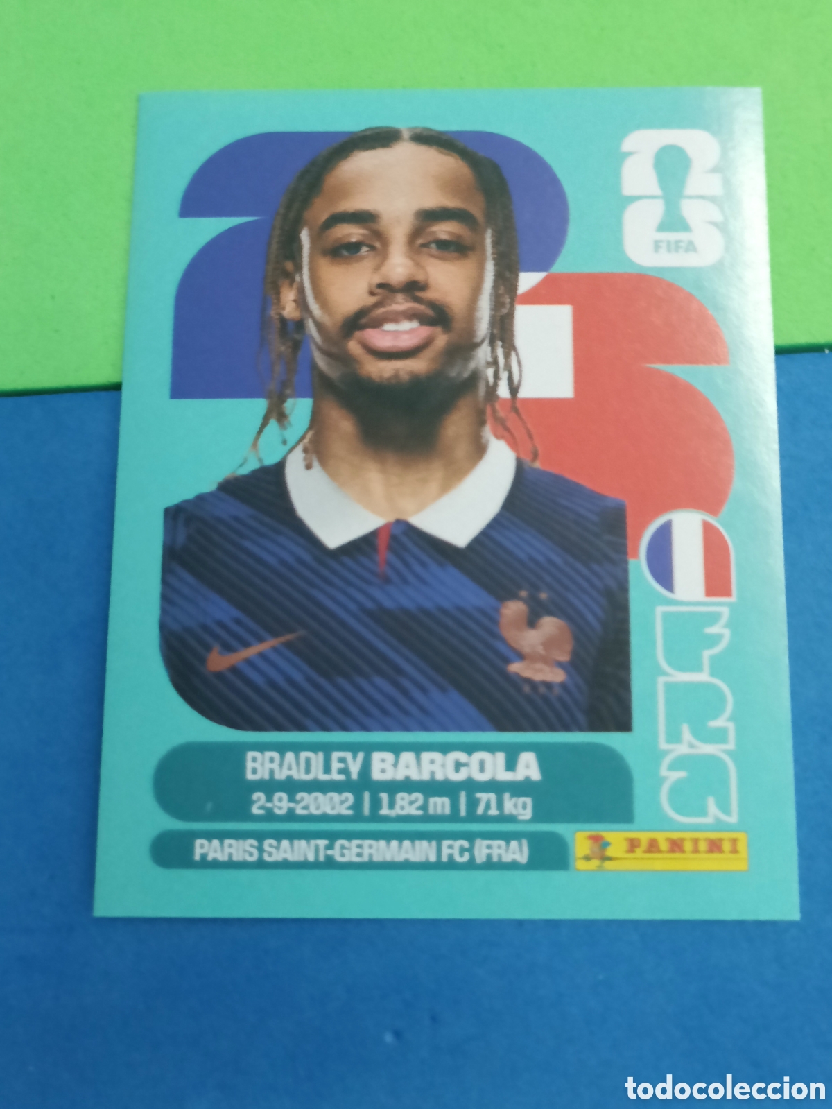 Cromos de f&uacute;tbol: Panini Mundial Fifa World cup 2026 26 sticker - FRA 16 Barcola
