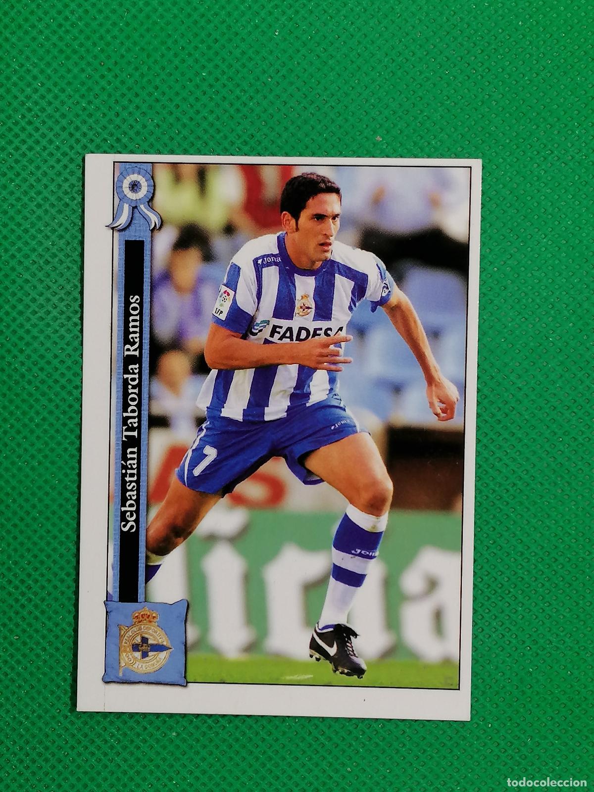 Cromos de f&uacute;tbol: 655 TABORDA DEPORTIVO CORREGIDO ⚽ MUNDICROMO LAS FICHAS DE LA LIGA 05 06 2005 2006 ⚽