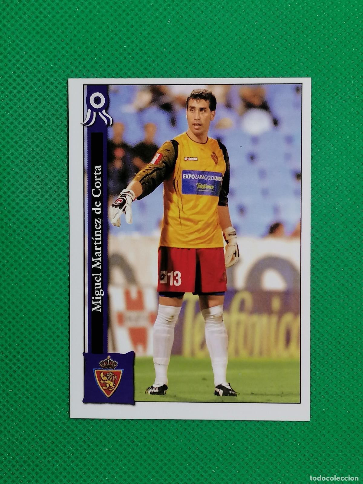 Cromos de f&uacute;tbol: 658 MIGUEL ZARAGOZA ⚽ MUNDICROMO LAS FICHAS DE LA LIGA 05 06 2005 2006 ⚽