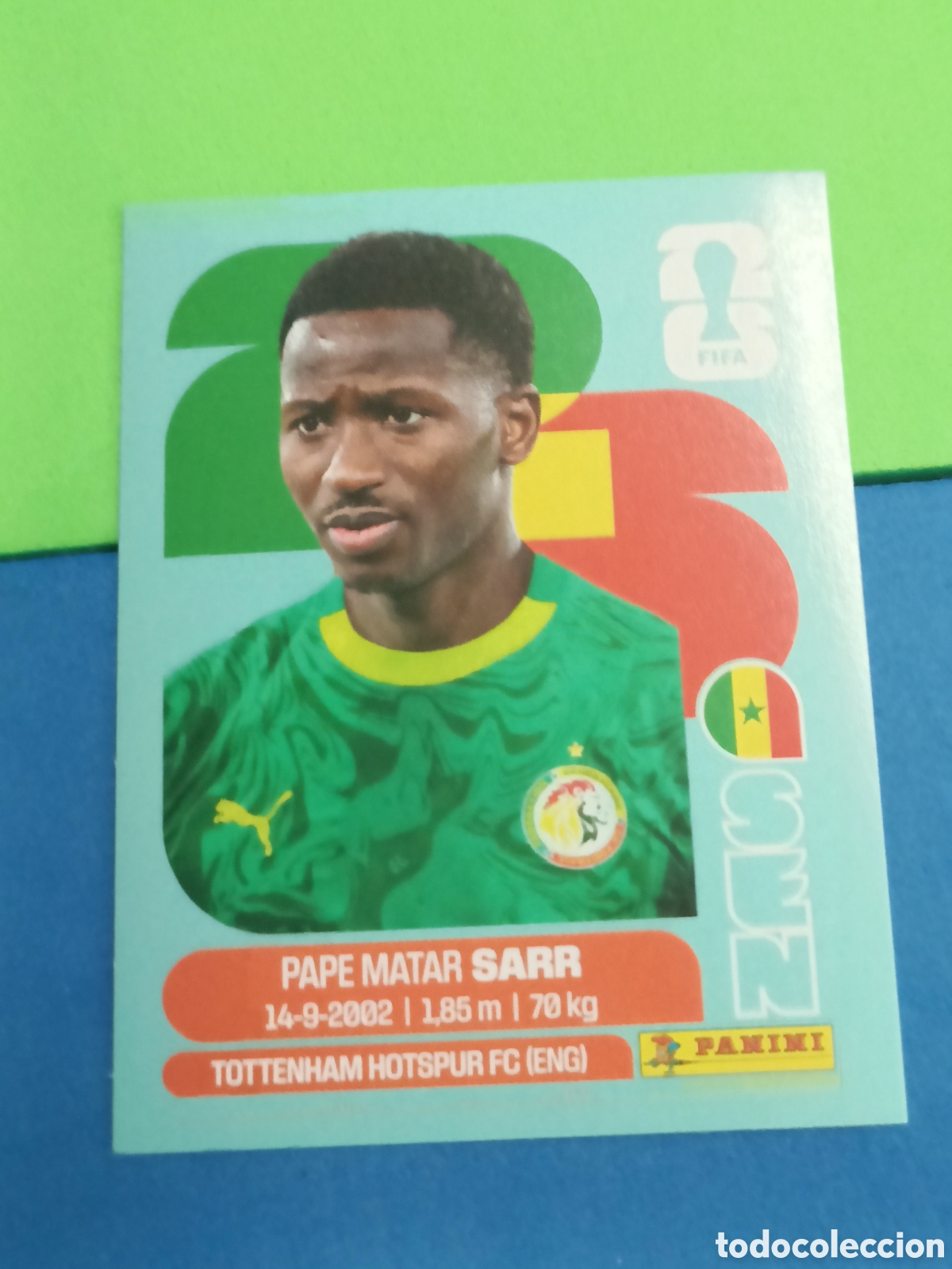 Cromos de f&uacute;tbol: Panini Mundial Fifa World cup 2026 26 sticker - SEN 10 Sarr