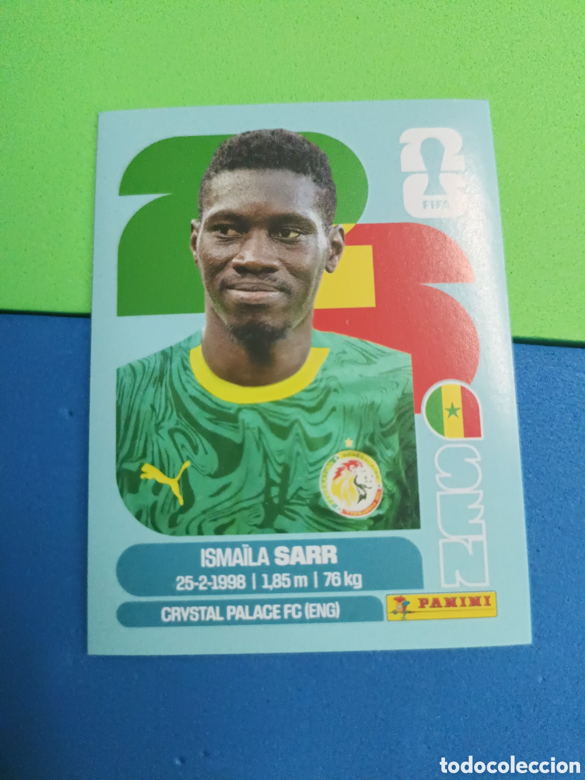 Cromos de f&uacute;tbol: Panini Mundial Fifa World cup 2026 26 sticker - SEN 16 &Iuml;smaila Sarr