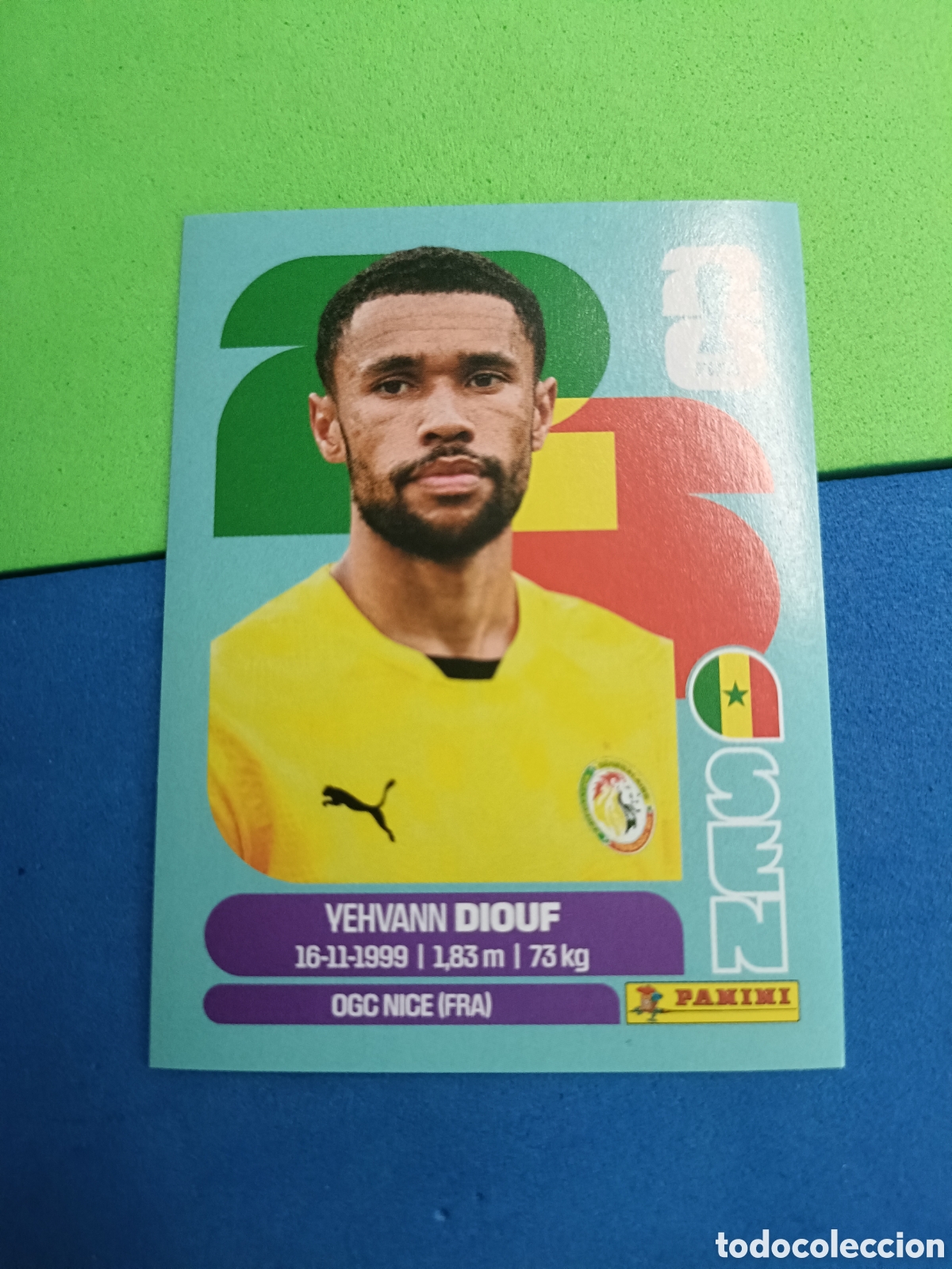Cromos de f&uacute;tbol: Panini Mundial Fifa World cup 2026 26 sticker - SEN 3 Diouf