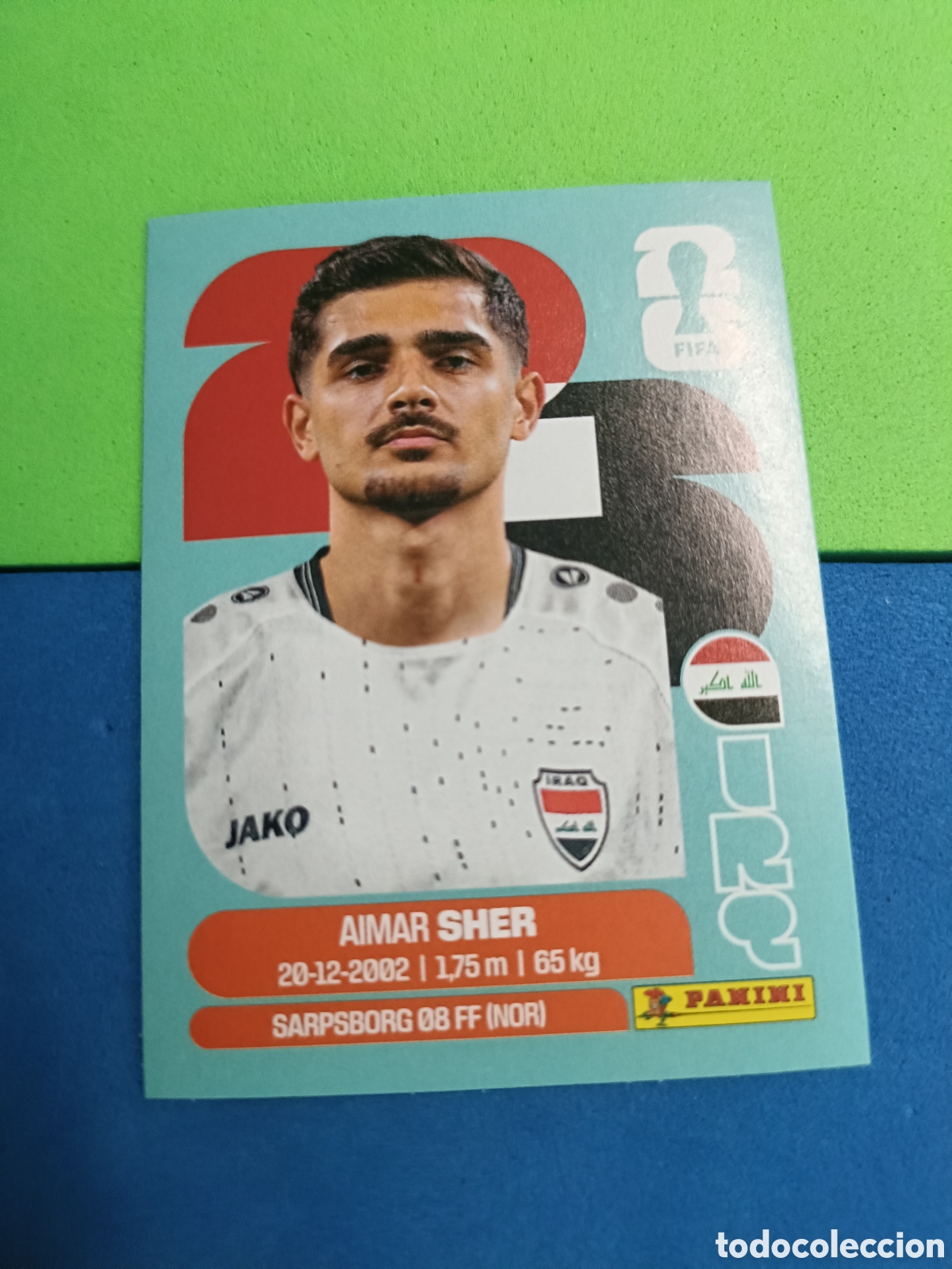 Cromos de f&uacute;tbol: Panini Mundial Fifa World cup 2026 26 sticker - IRQ 15 Sher